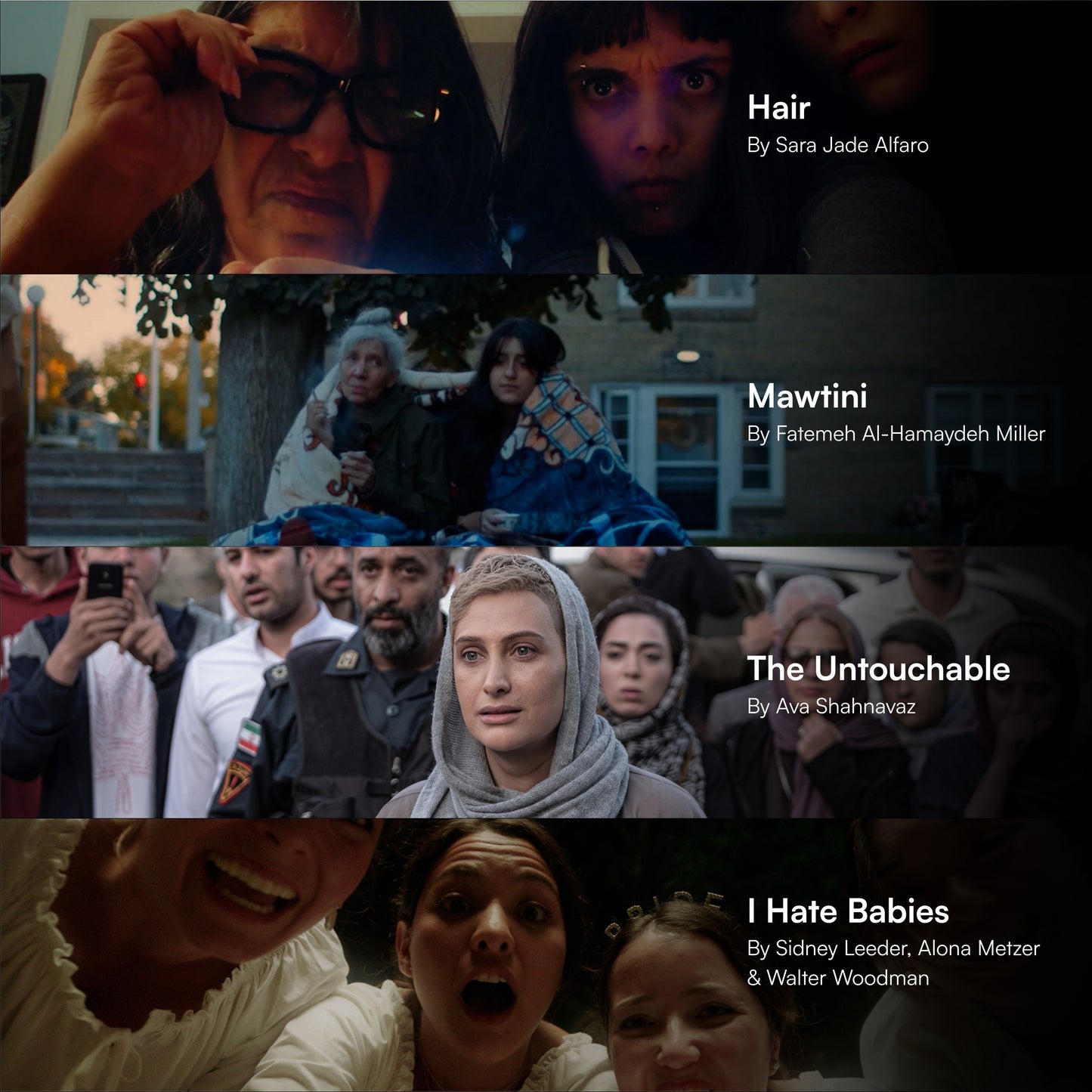 Block 4, May 3, 6-8PM(Q&A - All directors)