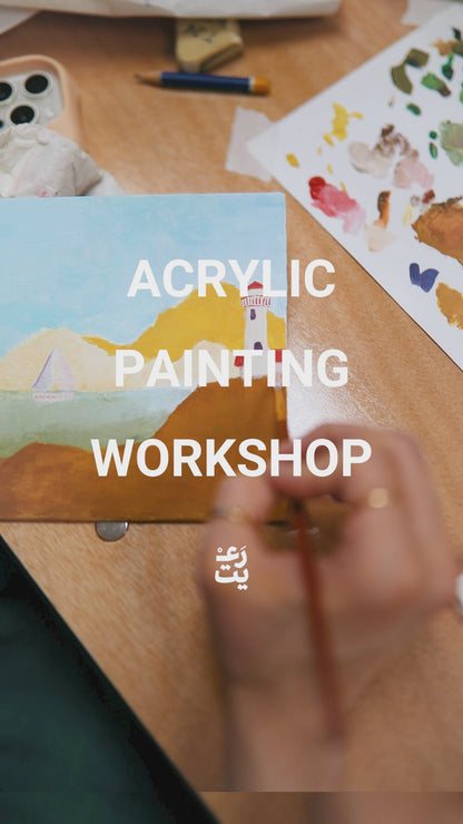 Acrylic Painting Workshop with Sara Eskandar - Feb 23rd